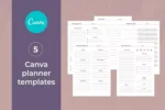 Canva Planner Templates | Editable Planner Pages - Image 5