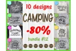 Camping Bundle Glamping Camper SVG Bundle - Image 4